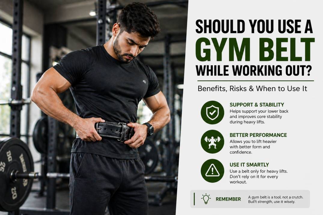 Should You Use a Gym Belt While Working Out? Benefits, Risks & When to Use It (Complete Guide)