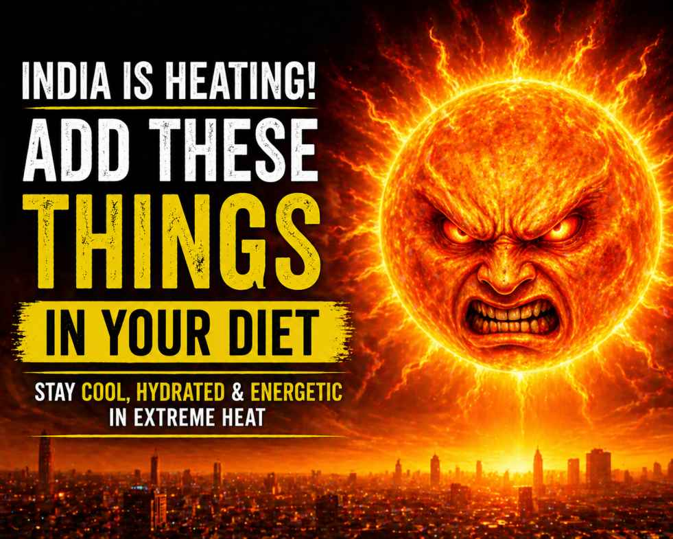 Indian Summer Diet: What to Eat to Stay Cool, Hydrated & Energetic in Extreme Heat (2026 Guide)