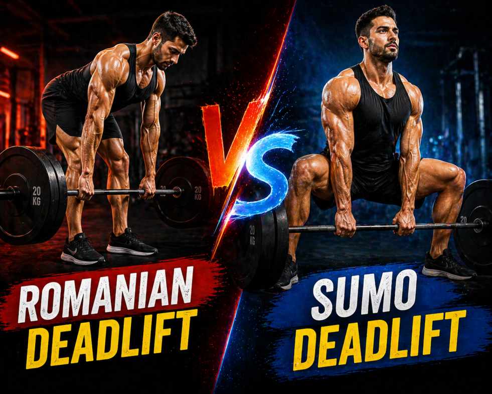 Romanian Deadlift vs Sumo Deadlift: Which Is Better for Muscle Growth, Strength & Fat Loss?