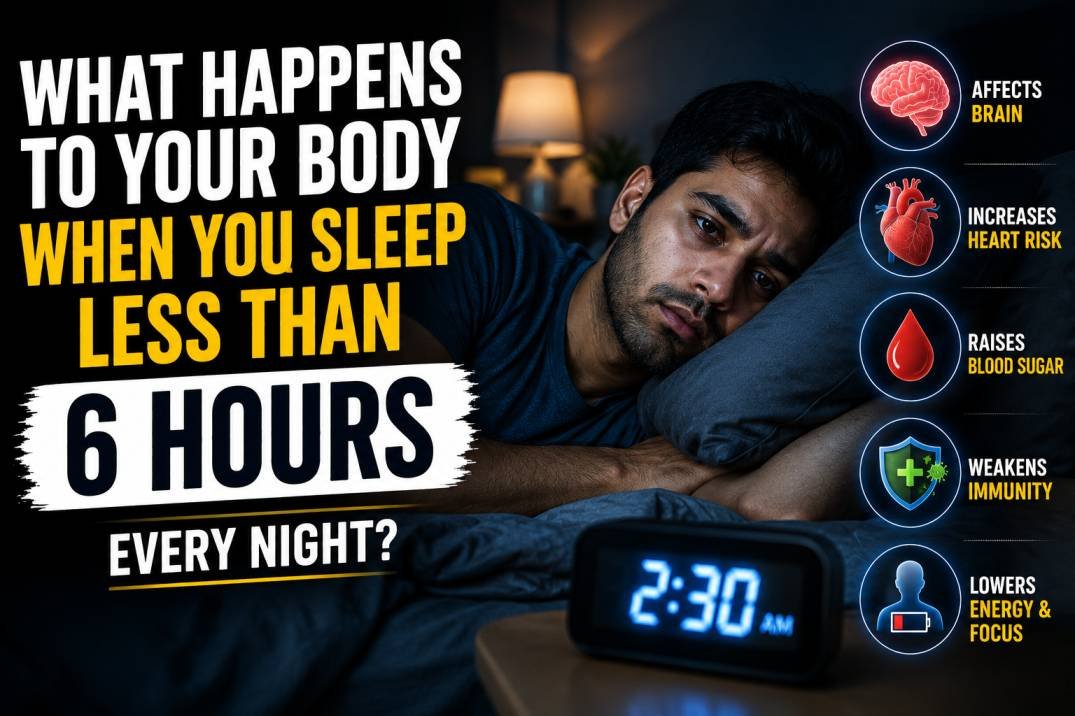 What Happens to Your Body When You Sleep Less Than 6 Hours Every Night? (2026 Guide)