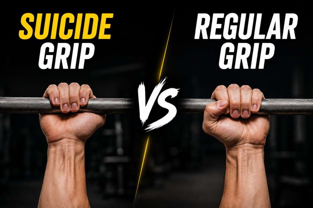 Suicide Grip vs Regular Grip: Which One Should You Actually Use in the Gym?
