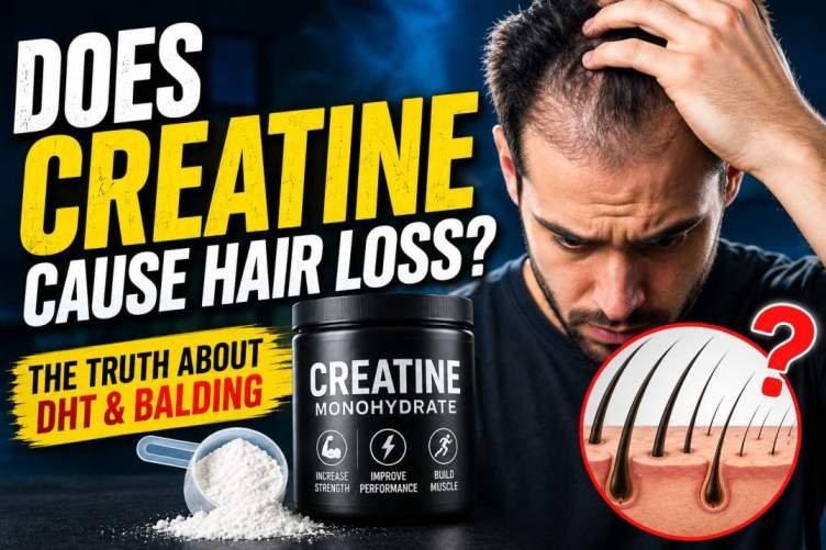 Does Creatine Cause Hair Loss? The Truth About Creatine, DHT & Male Pattern Baldness