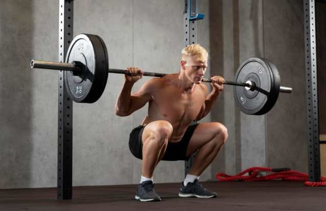 Barbell Back Squat quadfit