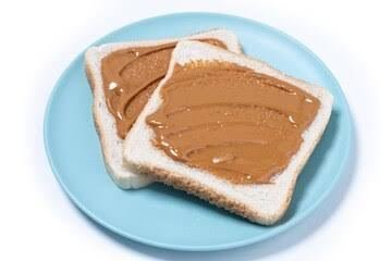 Peanut Butter on Toast or Roti