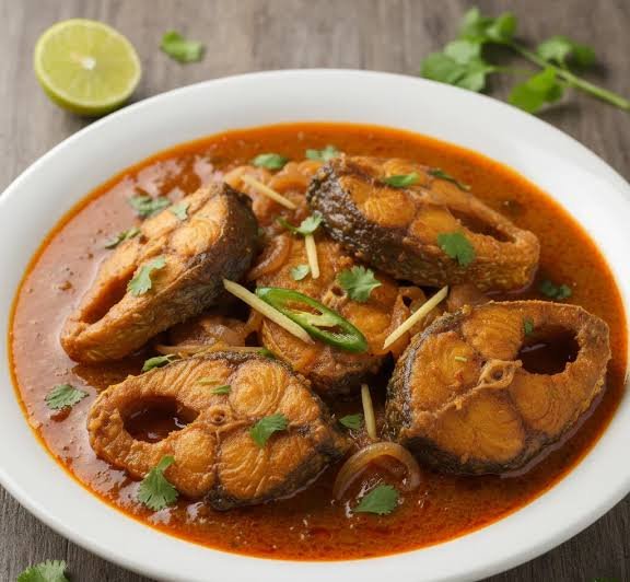 Baked Fish Curry (Bengali Style, Light) — QuadFit Healthy Recipe