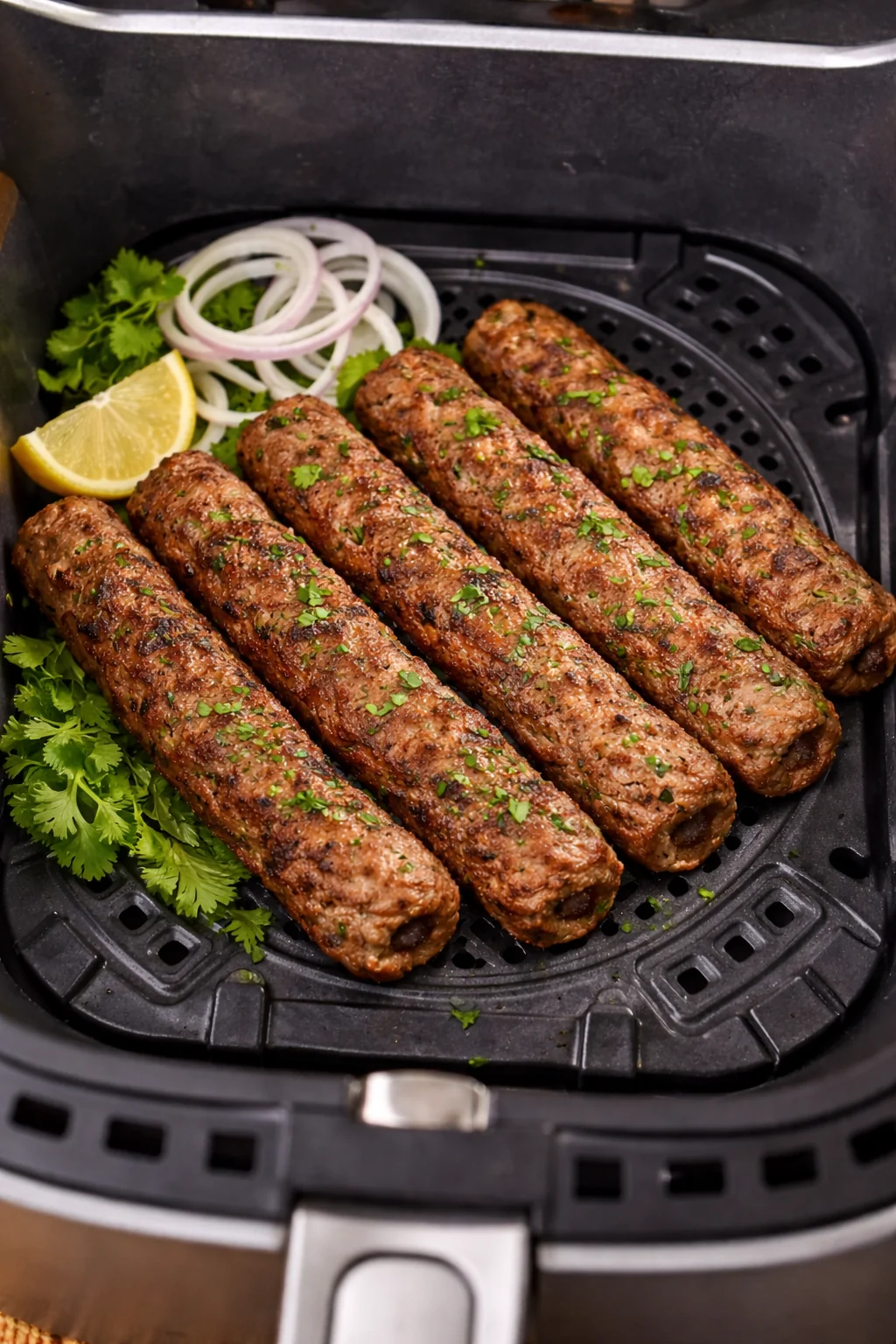 Chicken Seekh Kebab (Air Fryer)