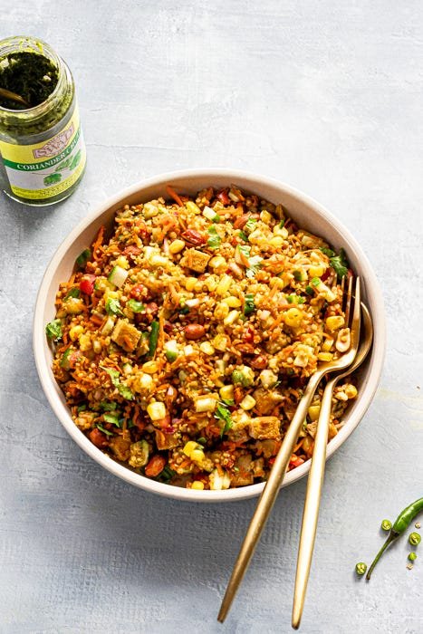 Protein Paneer Bhel